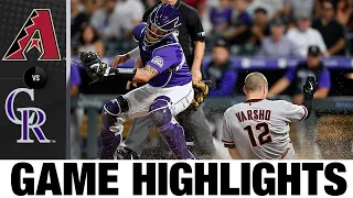 D-backs vs. Rockies Game Highlights (8/13/22) | MLB Highlights