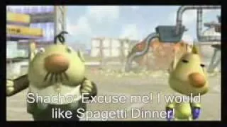 Youtube Poop: Shacho asks Olimar about dinner.