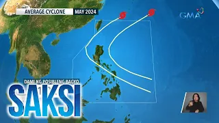 Bagyo, posibleng mabuo ngayong Mayo, ayon sa PAGASA | Saksi