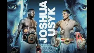 JOSHUA VS USYK PREVIEW | KEYS TO VICTORY | PREDICTION WITH JAMES ALI BASHIR