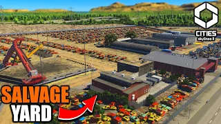 How to Create an Auto Salvage Yard in Cities Skylines 2