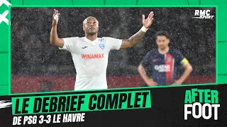 PSG 3-3 Le Havre: Le débrief complet de L'After du nul parisien à quatre jours de Dortmund