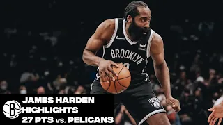 James Harden Highlights | 27 Points vs. New Orleans Pelicans