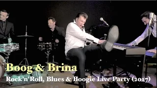 Boog & Brina - Rock'n'Roll Blues & Boogie-Woogie-Live-Party (2017) 4-händer-boogie-show