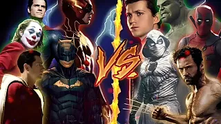 DC VS Marvel Rap || Team Black Dragons Vs Team White Dragons || AleyverRap