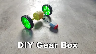 How to make a DIY Gear Box || make a DIY Gear Box at Home ||#viral