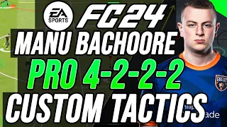 META PRO 4222 CUSTOM TACTICS & INSTRUCTIONS (FORMATION GUIDE) - EA FC 24