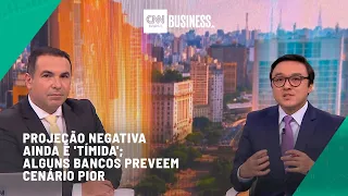 Análise: Projeção negativa ainda é 'tímida'; alguns bancos preveem cenário pior