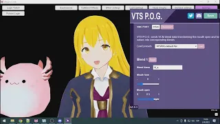 How to connect VTS P.O.G. tts to Vseeface and Vnyan | VTS P.O.G. 3D