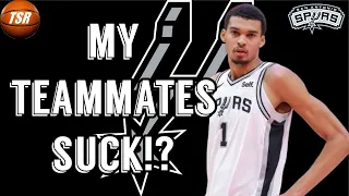 Victor Wembanyama’s Teammates SUCK? (At Passing) San Antonio Spurs News