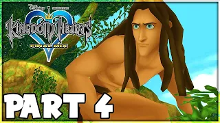 Kingdom Hearts Final Mix Walkthrough PART 4 - Deep Jungle (PS4 1080p)