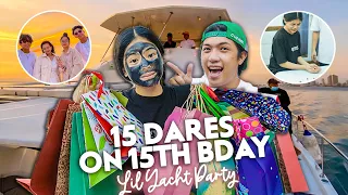 15 DARES On My 15th BIRTHDAY!! (Extreme!) | Ranz and Niana
