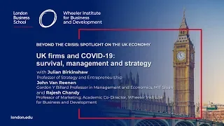 UK firms and COVID-19: survival, management and strategy