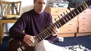 raga lesson 1/4 - RAGA BAGESHRI - on sitar