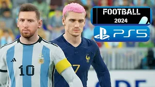 eFootball 2024 France vs Argentine | Gameplay PS5 Superstar