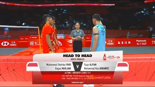 Fajar Alfian Muhammad Rian Ardianto vs Muhammad Shohibul Fikri Bagas Maulana World Tour Finals 2023