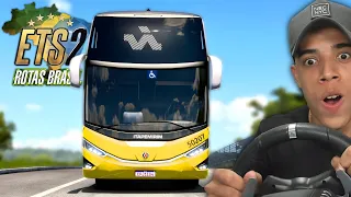 O início das VIAGENS DE ONIBUS no mapa ROTAS BRASIL! - EURO TRUCK SIMULATOR 2