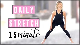 15 Minute Full Body Stretching Routine!