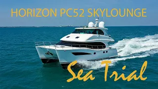 2015 Horizon PC52 Skylounge FOR SALE @ Oceaneer Marine Brokers