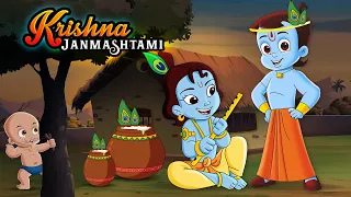 Chhota Bheem aur Krishna - Dholakpur mein Krishna | Janmashtami Special Video | Cartoons for Kids