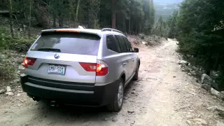 2005 BMW X3 Off Road in Colorado at Devil's Canyon