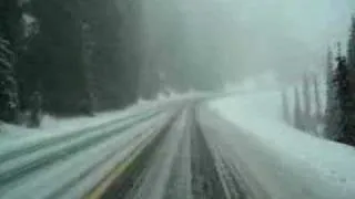 Chinook Pass snow