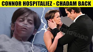 CBS Y&R Spoiler Shock Connor is abused at school - Adam and Chelsea return to take care of their son