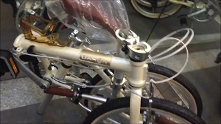 LIOW VIDEO : DAHON FOLDING BIKE UNBOXING (Boardwalk D7)