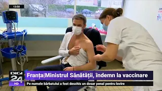 Ministrul francez al Sănătății, îndemn la vaccinare pentru sceptici - Digi24