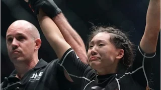 Angela Lee undefeated female professional mixed martial arts MMA fighter