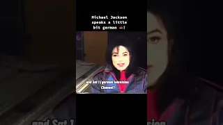 Michael Jackson Speaking German Tiktok applehead.yuh #Shorts