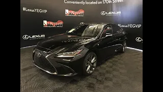 Black 2019 Lexus ES 350 Premium Review Edmonton Alberta - Lexus of Edmonton