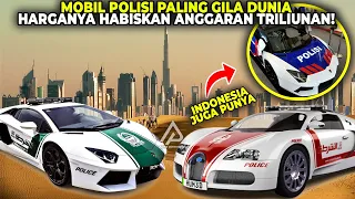 POLRI PAKAI LAMBORGHINI DAN BUGATTI? Inilah Mobil Polisi Termewah & Tercepat Di Dunia! Dubai Rajanya