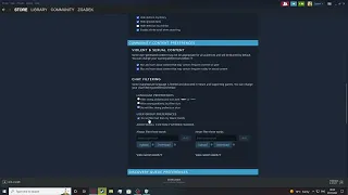 Steam 2022 - How To Adjust Store Filters | Change Store Preferences