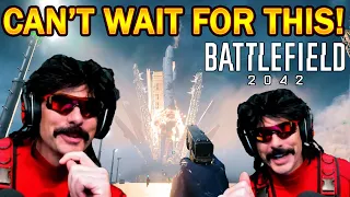 DrDisrespect Reacts to Battlefield 2042 Beta Trailer & Shares his Thoughts! + Warzone on Controller!