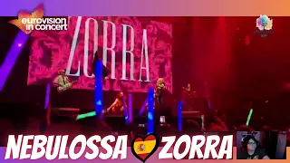 Nebulossa - Zorra | Spain 🇪🇸 Eurovision In Concert 2024 | REACCIÓN EN DIRECTO