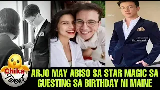 ARJO MAY ABISO SA STAR MAGIC SA GUESTING SA BIRTHDAY NI MAINE