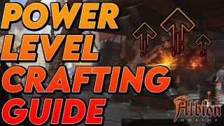 HOW TO LEVEL UP YOUR CRAFTING SPECS FAST? | Guide | Albion Online