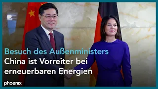 Chinesischer Außenminister Qin Gang trifft Bundesaußenministerin Annalena Baerbock