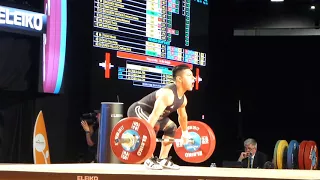 IWF Anaheim 2017 Antonio Vazquez Mendez Snatch 126 kg Men 62 kg