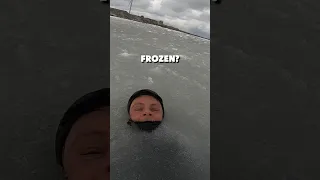 Stand Up Paddling On A Frozen Sea 🥶