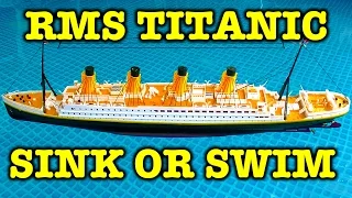 RMS Titanic 32" Remote Control Realistic Sinking Action Unboxing Review & Battle Boats