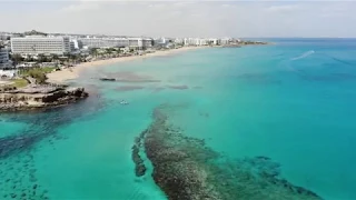 Protaras. Fig Tree Bay beach. Cyprus 2018. Протарас