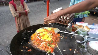 EGG FRIED RICE: Very Tasty Masala Egg Fried Rice For Homeless Children | Indian Street Food