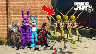 КАК КОШМАРНЫЕ АНИМАТРОНИКИ СПАСАЛИ БАЛОРУ ОТ ЖАБЫ В ГТА 5 МОДЫ! ФНАФ GTA 5 FNAF Серия #1055