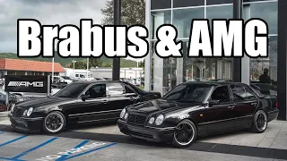 Taking The W210 Brabus E65 And E60 AMG To Cars And Coffee LA, ACH, And Malibu