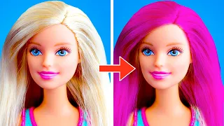 A Barbie Está Viva? | Transformação Radical | Truques Fantásticos Para Bonecas por Gotcha! Viral