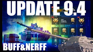 WotB Update 9.4 Buff & Nerff #wotblitz #worldoftanksblitz #wotb