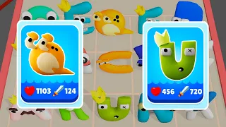 Merge Alphabet Monstar Battle + Alphabet Lore Monster ⭐ ABCDEFGHIJKLMNOPQRSTUVWXYZ ( Part - 02 )