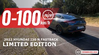 2022 Hyundai i30 N Fastback (manual) 0-100km/h & engine sound